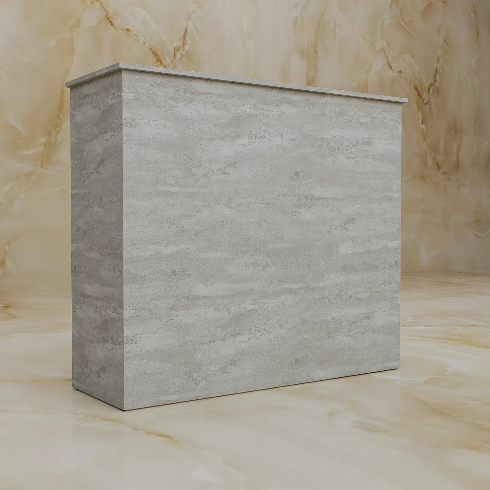 Lada recepcyjna Concrete Flow, widok 6