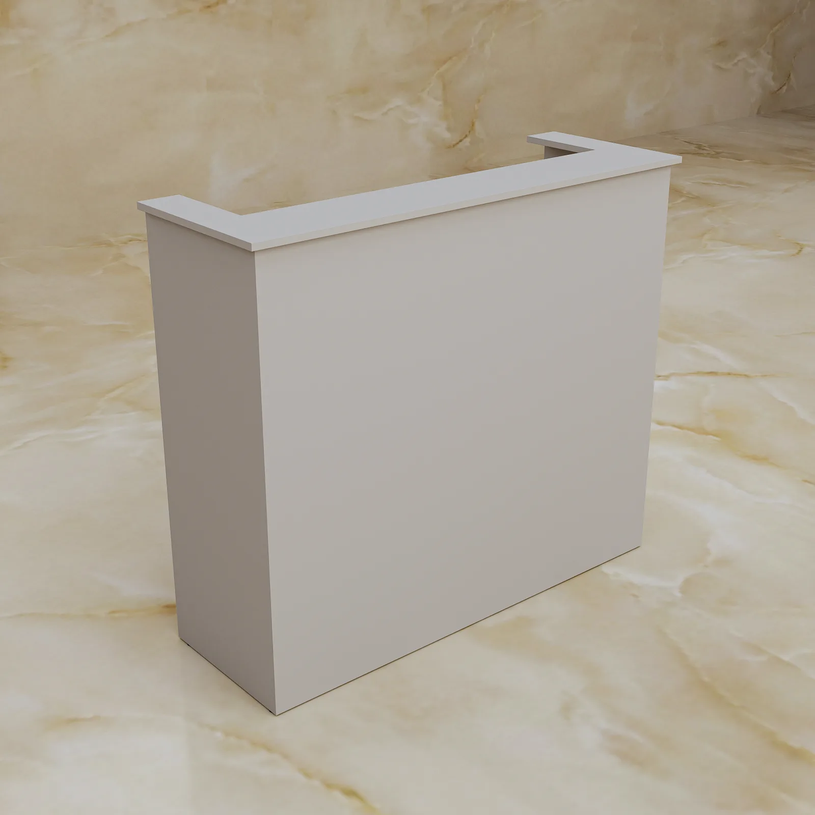 Lada recepcyjna Linea Pure Mat, kaszmir mat