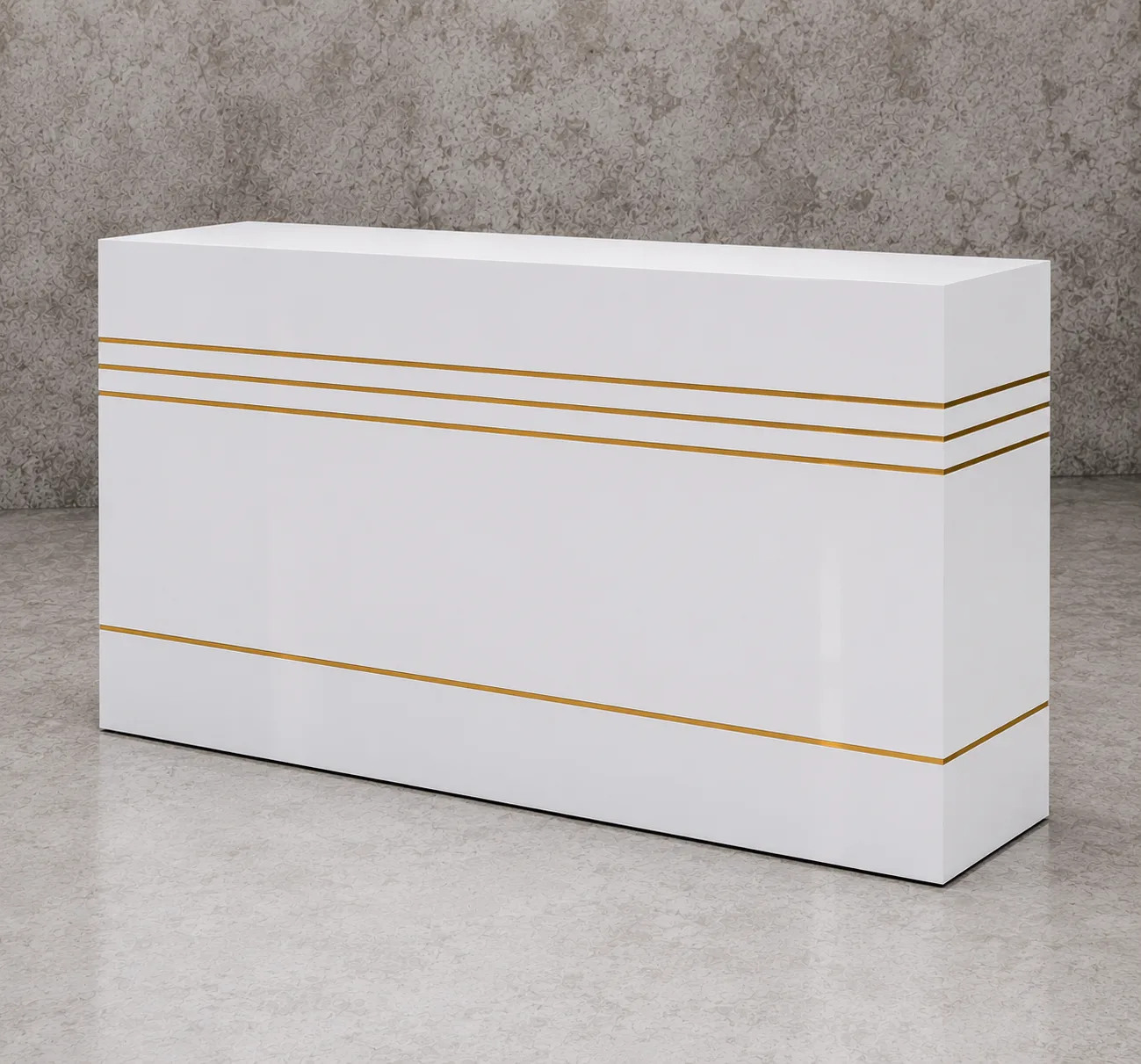 Lada recepcyjna Glass Prestige Stripe