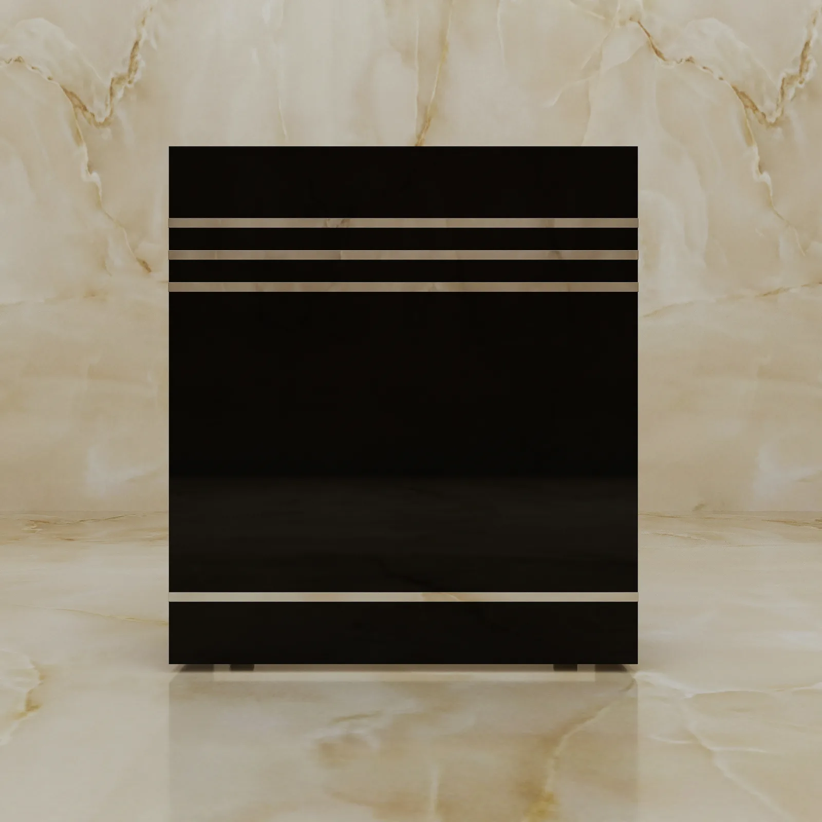 Lada recepcyjna Glass Prestige Stripe, widok 2