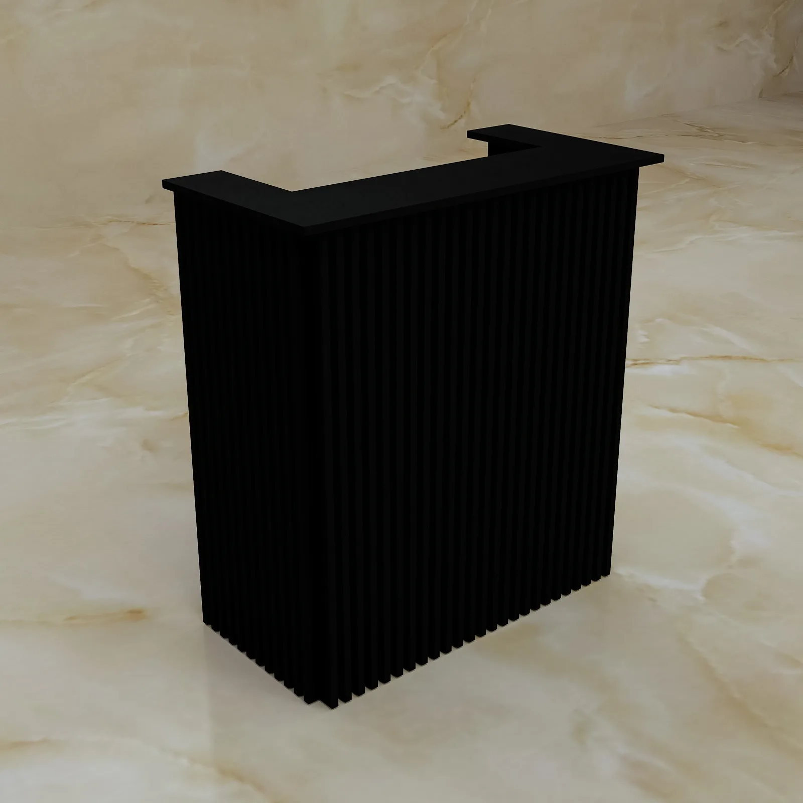 Lada recepcyjna Lamella Black