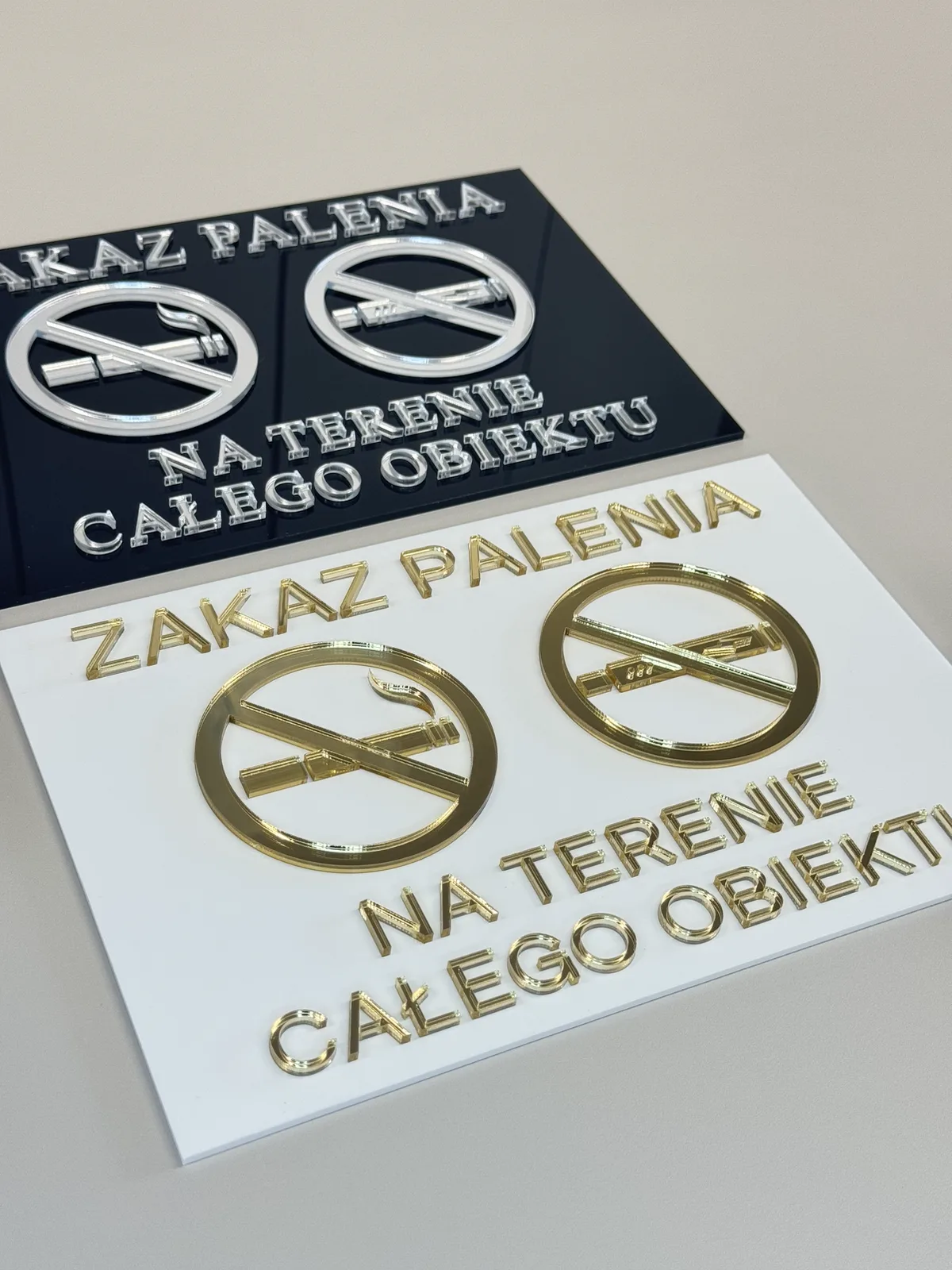 Zakaz palenia na terenie całego obiektu